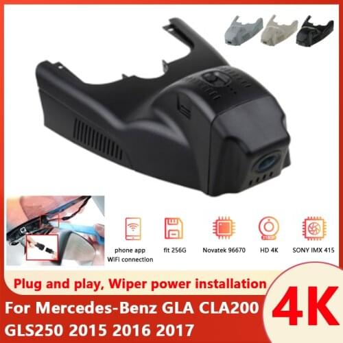 Car Driving Recorder Easy to install For Mercedes-Benz GLA CLA200 GLS250 2015 ~ 2017 Car DVR Wifi Video Recorder Dash Cam Camera