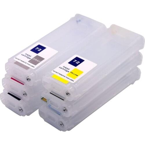 Boma.ltd 280ml With ARC For HP 72 Refill Ink Cartridges For HP Designjet T610 T620 T770 T790 T1100 T1300 T2300 Printer