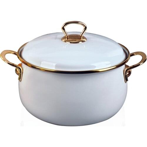 Class White Casserole Cookware 22 cm
