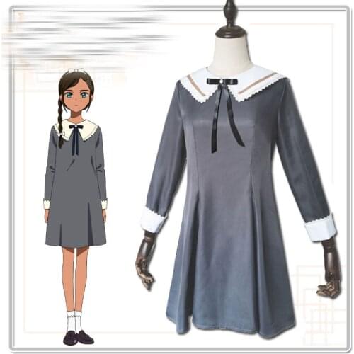 Halloween Dress Ohto Ai Wonder Egg Priority Cosplay Costume Dress Neiru Aonuma Dress Outfits Party Costumes For Women 5pcs Set