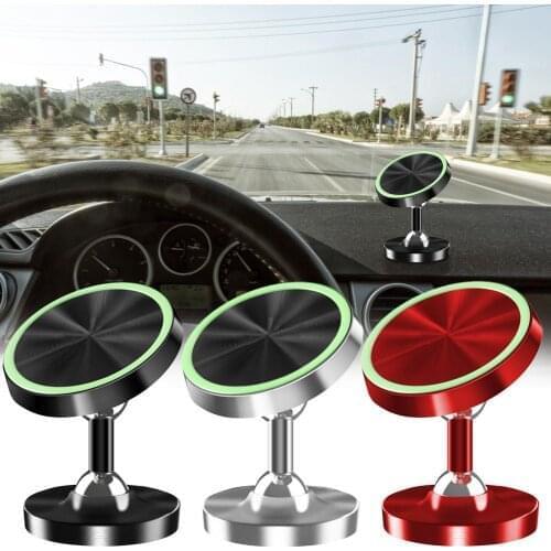 Magnetic Phone Car 360 Degree Rotating Universal Bracket Car Phone Holder Wireless Charger Car Phone Holder