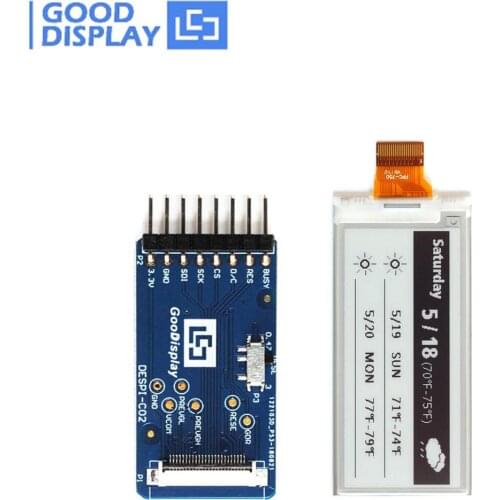 2.9 Inch E-Ink Display 286x128 EPD Screen STM32 Module