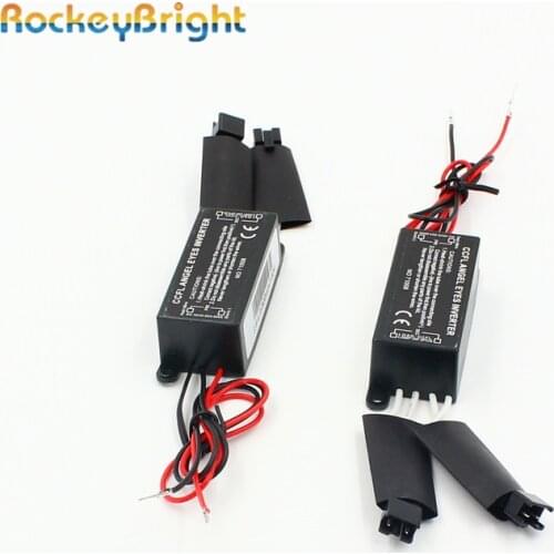 Rockeybright 6-10pcs CCFL driver inverter ignition power block for BMW E46 E39 E53 ccfl angel eyes light halo ring spare ballast