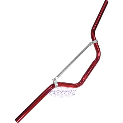 7/8" Mid Handlebars Handle Bars Fit ATV Pit Dirt Bike Offroad Motorcycle Red