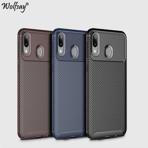Silicone Case For Samsung Galaxy M20 Case Shockproof Soft Rubber Cover For Samsung Galaxy M20 Phone Bumper For Samsung M20 Shell