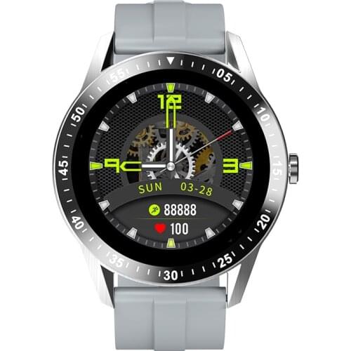 HOT SALE 2021 SMART WATCH FASHION SPORTS WATCH LONG DURATION SPORTS WATCH TEK-S1-SILVER