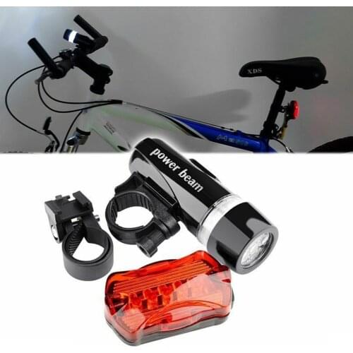 Bicycle Lights MTB Road Bike Front Rear Light Sets Mountain Bike Taillight Cycling Lantern Flashlight Night Riding Accessories
