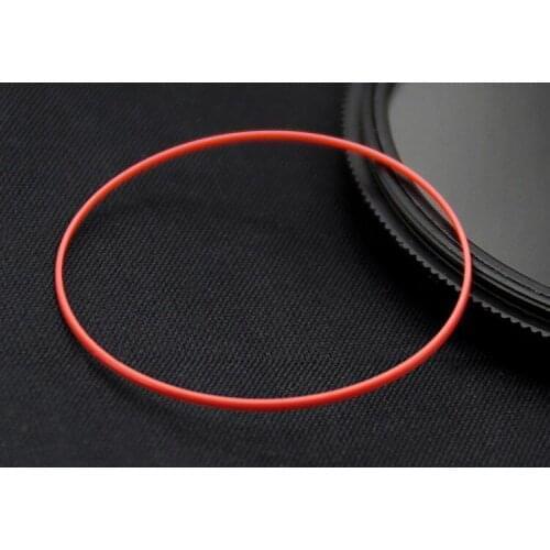 1 Set Good Quality 0.5*0.85mm Thick Red I Ring for Watch Back Case