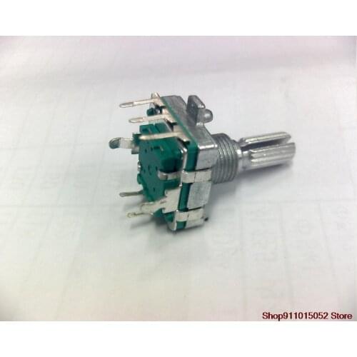 5 PCS EC16 encoder Taiwan encoder switch, 24 pulse digital encoder shaft encoder 20 mm long