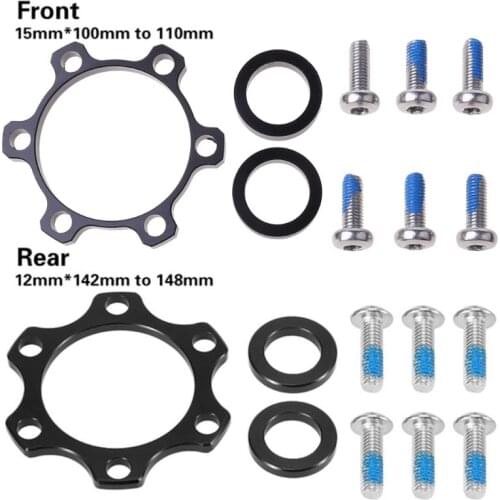 Bicycle Front Rear Thrust Boost Hub Conversion Adapter Alloy Bike Part Accessory U2JB