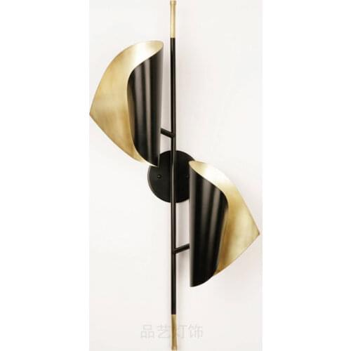 Abnormity of Nordic designer of bedroom the head of a bed the sitting room, corridor, corridor, wrought iron wall lamp