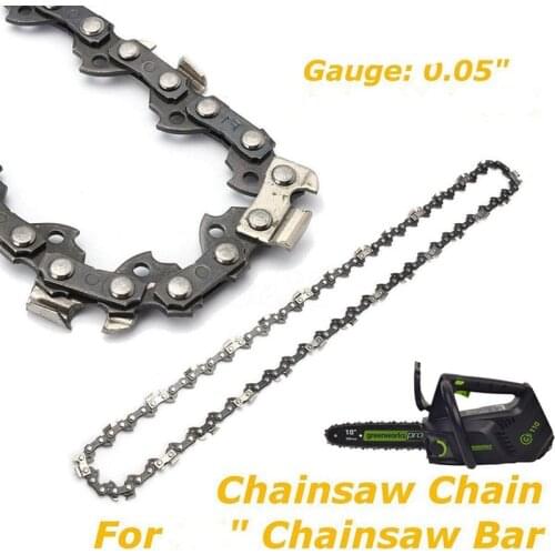 Free shipping original Greenworks 10 inch saw chain for 10 inch chainsaw Free Return