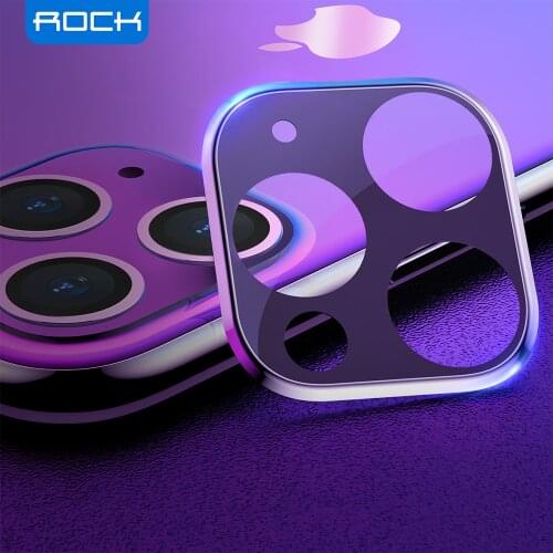 ROCK Camera Case Full Protective Cover Cute Cartoon Back Camera Lens Protector Film For iPhone 11 Antidrop Case For iphone11 Pro