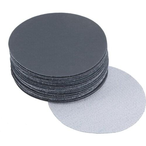 Uxcell 20 Pcs 3-inch Hook and Loop Sanding Disc Wet / Dry Silicon Carbide 800 Grit