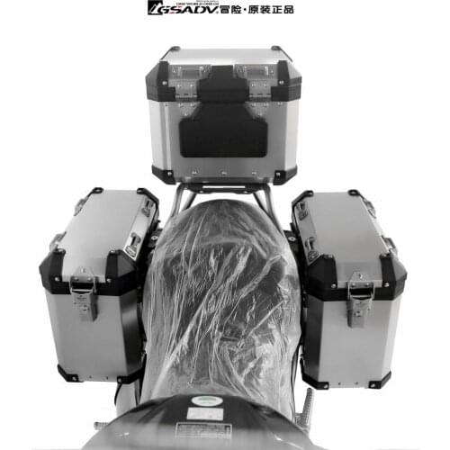 For Honda CB190X Top Case Motorcycle Aluminium Pannier Rear Box Storage Case Waterproof