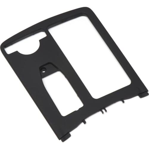 For Mercedes Benz C-Cl W204 (2007-2014) Black Square Console Cup Holder Decorative Cover