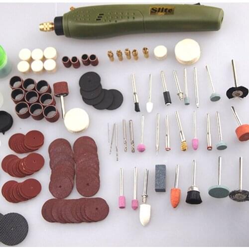 Slite Mini Electric Drill with 105 pcs Grinding Accessories Set Multifunction Engraving Machine Electric Tool kit 18000rpm