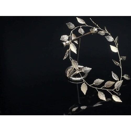 Wholesale wedding accessory fancy hairbands feather headdress tiara