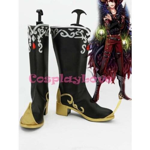 Cosplay Shoes Custom Made Anime 100 Sleeping Princes & The Kingdom of Dreams Leather Long Boots For Halloween