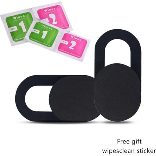 Webcam cover Privacy Sticker Magnet Slider Plastic For Web Laptop PC For iPad iPhone Tablet Camera Cover Universal Antispy
