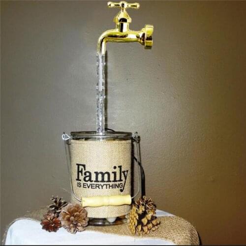 Invisible Water Art Invisible Flowing Spout Watering Can Fountain Yard Art Decor Magic Tap Running Water