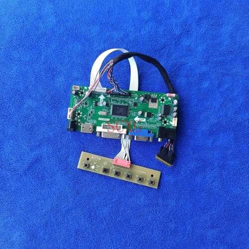 LCD screen drive board 1366*768 Kit 40 Pin LVDS Fit LTN140AT20/LTN140AT21/LTN140AT22 DVI VGA HDMI-compatible M.NT68676 60Hz WLED