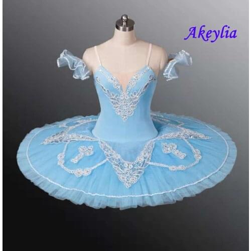 Blue Bird Professional Ballet Tutus Adult Sugar Plum Fairy Classical Ballet tutu Pancake Skirt Pink Ballet Stage Costume Women