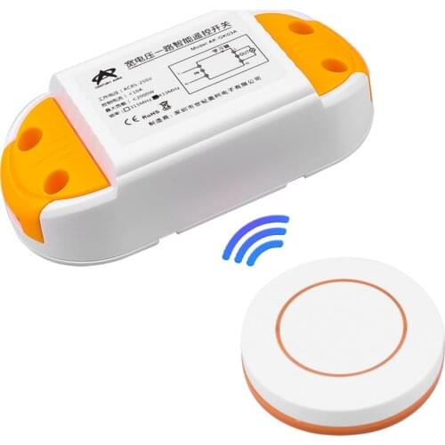 AC 85V-250V Wireless Remote Control Switch System 1CH Relay Module Wireless Remote Transmitter Receiver 433Mhz Remote Contorller