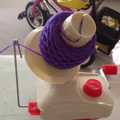 Hand Operated Wool Winder Holder String Ball Coiler for Yarn Fiber Winding Machine Yarn Winder Sewing Accessories