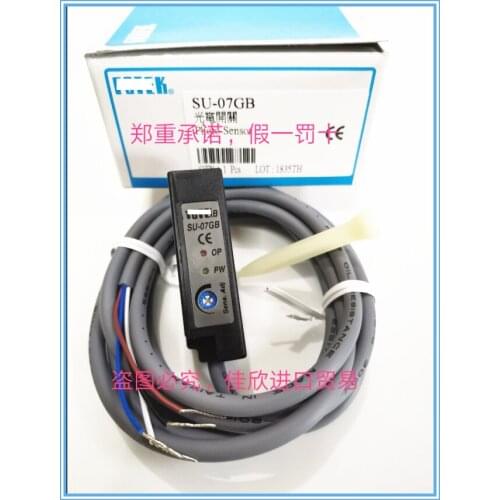 SU-07GB NPN+PNP NC Photoelectric Switch U Type GREEN LIGHT MARK SENSOR