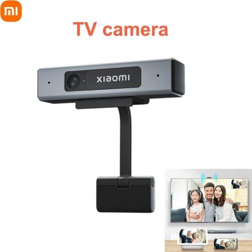Xiaomi Mi 1080P HD TV Camera Mini USB TV Webcam Built-in Dual Microphones Privacy Cover For Work Meetings Family Chatting Camera