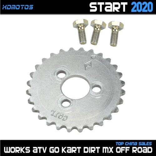 28 Tooth Camshaft Timing Sprocket with bolt For lifan 140 140cc 1P55FMJ Horizontal Kick Starter Engines Dirt Pit Bikes parts
