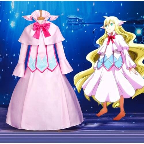 Anime Fairy Tail Mavis Vermilion cosplay Costume Carnival Halloween Costumes for women adult pink dress