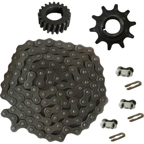 415 Chain&3x415 Chain Master&Drive Sprocket Fits 49/66/80cc 2 Stroke Engine Motorized Bicycle