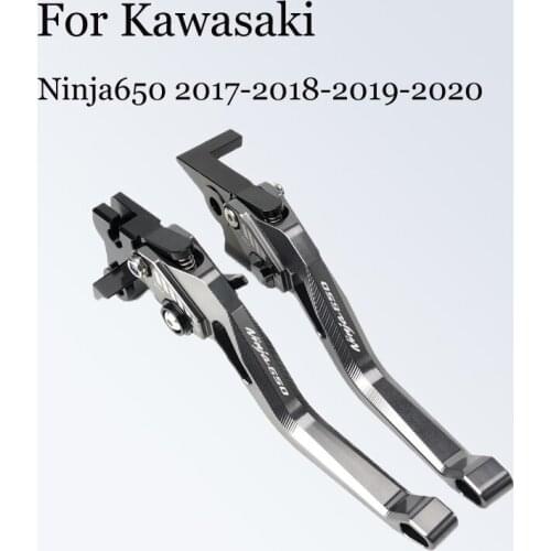 Kawasaki ninja650 2017-2018-2019-2020 years refitting 2-finger short 3D + ordinary brake horn clutch handle