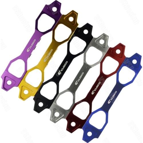 Racing Car Battery Tie Down Aluminum Alloy Battery Fasten Bracket Holder Brace Refitting for Honda Civic 19cm/14cm CUSCO
