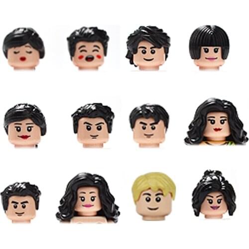 Mini Action building blocks Host, courier, Taoist soldier, Santa Claus, Christmas grandma, childrens building blocks