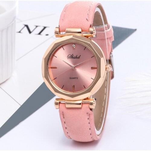 Fashion Women Leather Casual Watch Luxury Analog Quartz Crystal Wristwatch Fashion Casual Female Wristwatch Luxury 2021 Dress