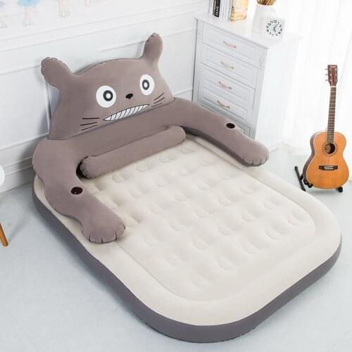 Inflatable bed foldable inflatable cushion portable single sofa bed outdoor air cushion bed thickened lazy mattress