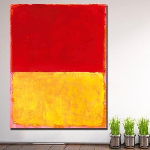 Wall Pictures For Living Room Abstract mark_rothko untitled Canvas Art Home Decor Modern No Frame Oil Painting No Feramed
