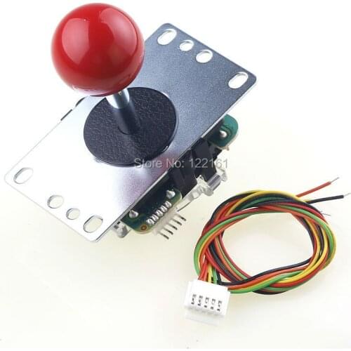 New 1 pcs/Lot Original Authentic SANWA JLF-TP-8YT Joystick For Arcade Joystick Cabinet DIY, JAMMA, MAME, Arcade Fighting Games