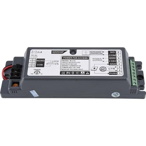 Control system Switch Power Supply 5A/AC 220V DC 12V New for RFID Fingerprint Access Control Device Machine