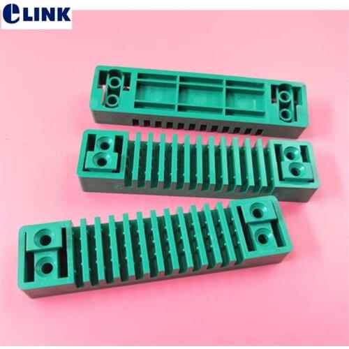 100pcs 8/12/16 cores positions fiber cable fixing plate,drop cable groove,Clamp groove,fiber cable fixed seat Stacked type ELINK