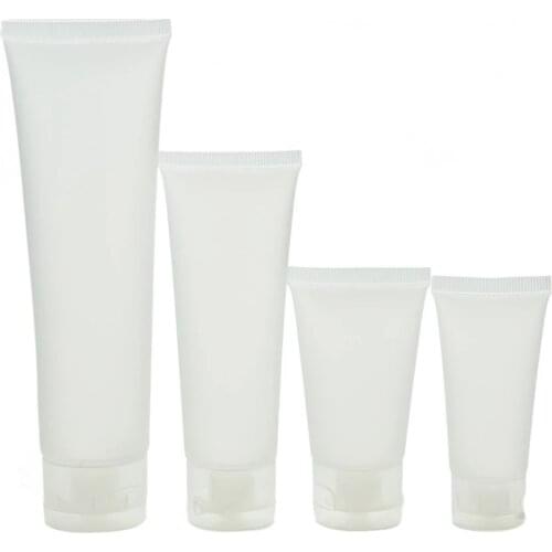 50pcs/lot 15ml 20ml 30ml 50ml 100ml Refillable Bottle Empty Travel Packing Press For Lotion Shampoo Cosmetic Squeeze Containers