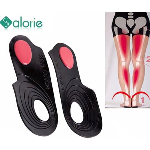 Silicone Orthopedic Insoles Arch Supports Flat Foot O Leg Corrector Supports Insoles Feet Care Insole Heel Spur Release Pain SML