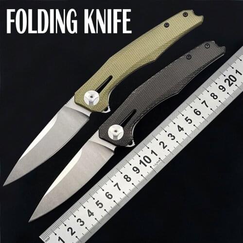 ZT 0707 5CR13MOV Steel Folding Blade Camping Knife Outdoor Military Hunting Tactical Fruit Knife EDC Trekking Survival Knives
