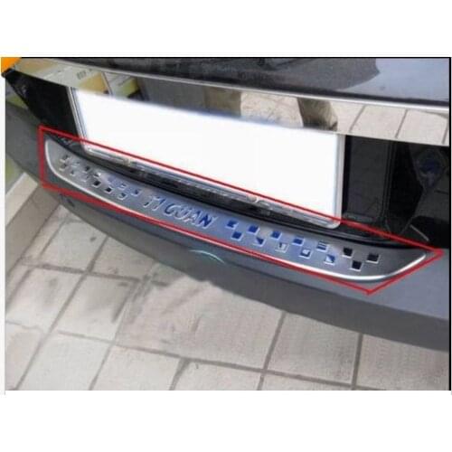 Rear Bumper Protector sill plate for vw TIGUAN 2009 2010 2011 2012