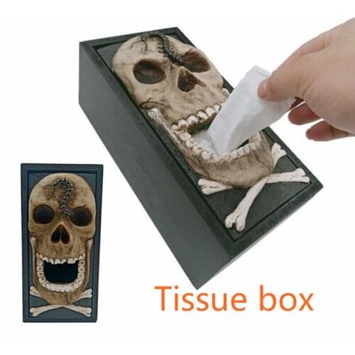 1PC Storage Box Tissue box Easter Stone Portrait Tissue Box Paper Towel Pumping Home Creative