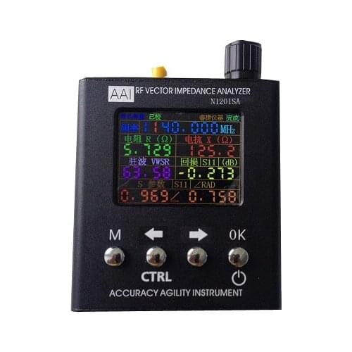 English verison 100 % genuine Antenna Analyzer N1201SA SWR standing-wave meter Talent instrument Impedance tester 140M~2.7GHz