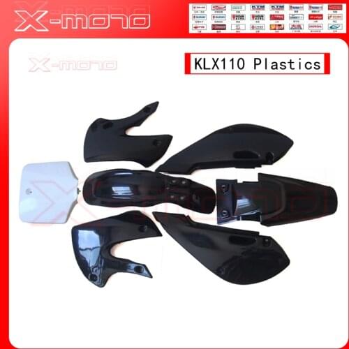 2002-2008 KLX110 KX65 motocross motocicleta sportster fender fairing plastic for MOTORCYCLE KAWASAKI MOTO dirt pit bike KLX 110